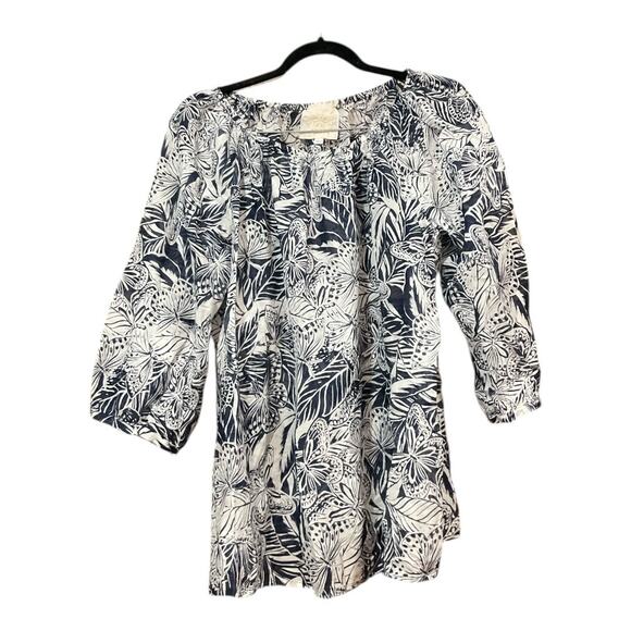 Johnny Was Top Women Large Cotton Silk - Picture 1 of 4